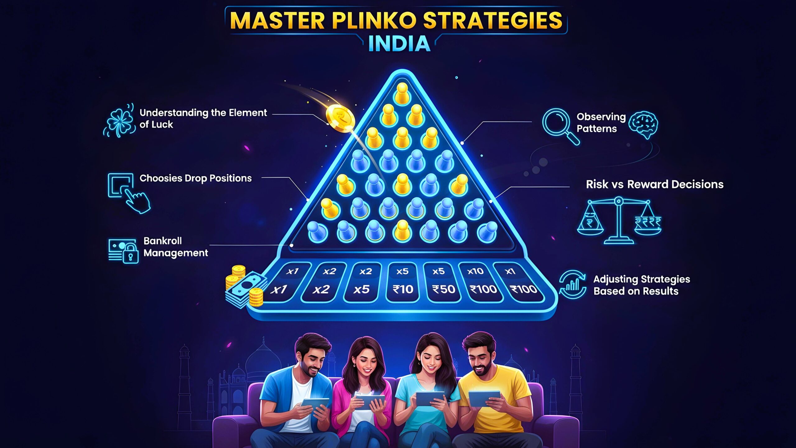 Plinko game in India: rules and best strategies
